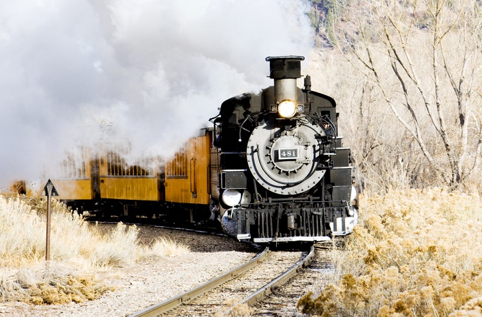 Durango & Silverton Narrow Gauge Railroad i Colorado
