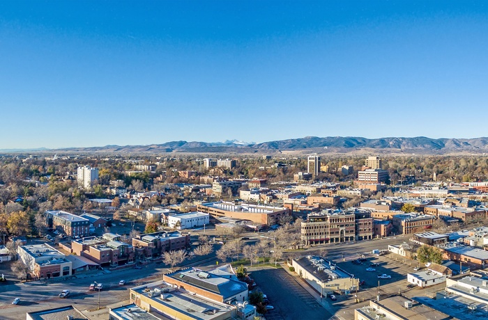 Fort Collins i Colorado - USA