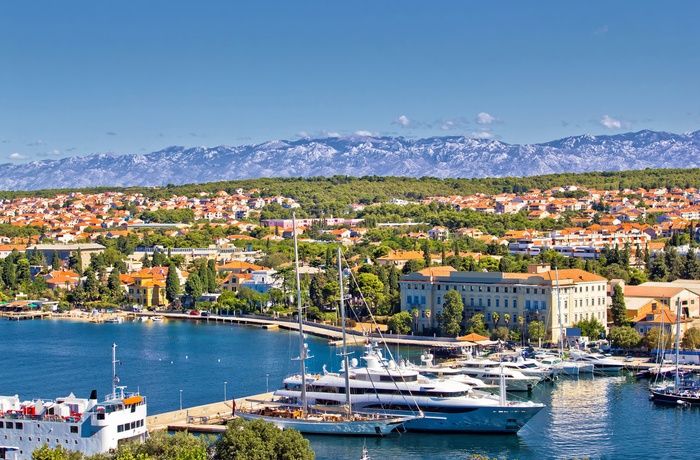 Kystbyen Zadar i Dalmatien, Kroatien