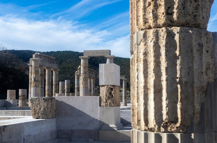 De kongelige grave i Vergina - Grækenland