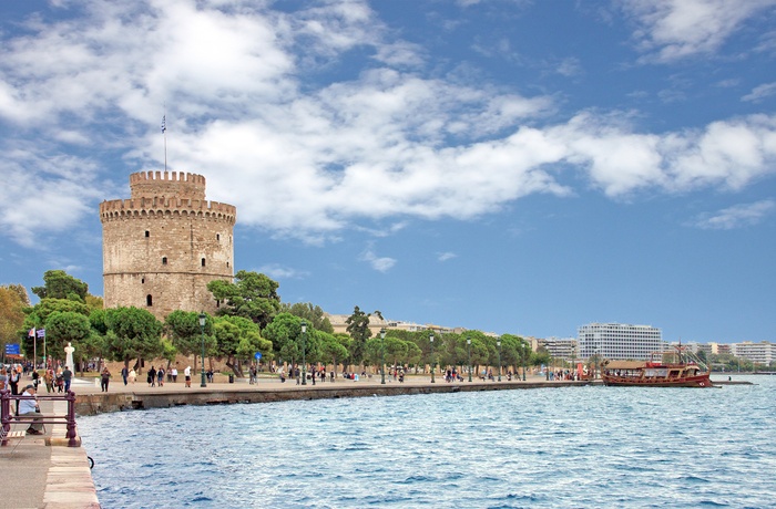Det Hvide Tårn i Thessaloniki - Grækenland