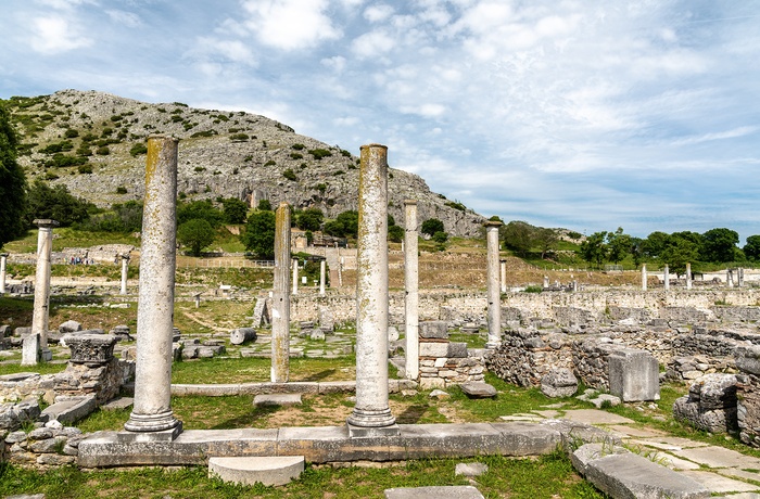 Det arkæologiske område Philippi - Grækenland