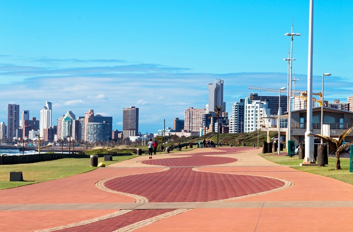 Strandpromenaden i Durban, Sydafrika