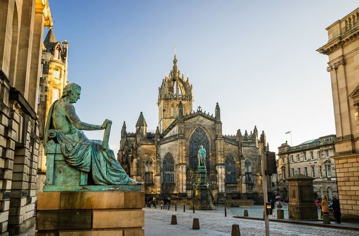 The Royal Mile i Edinburgh, Skotland