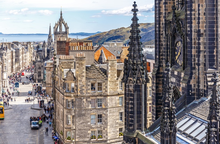 The Royal Mile i Edinburgh, Skotland