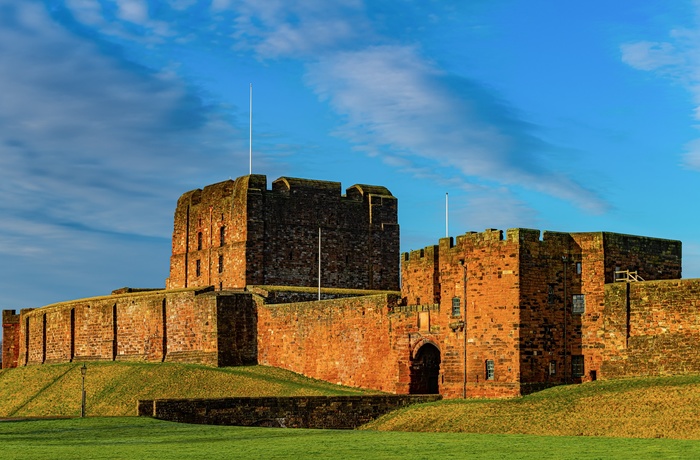 England, Carlisle - det imponerende og bastante Carlisle Castle
