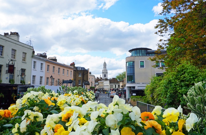 Stemning i Greenwich i London, England