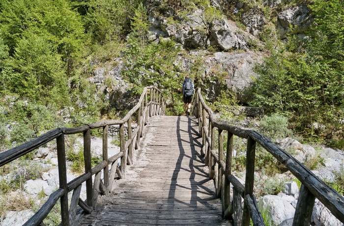 Vandring i Enipeas-kløften i Olympus National Park - Grækenland