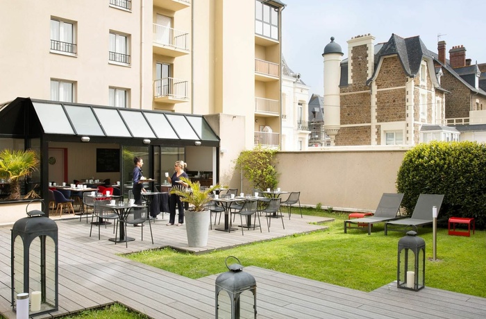 Escale Oceania i Saint Malo - Terrasse