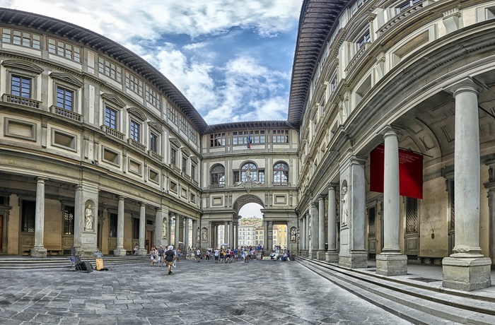 Uffizi Galleri i Firenze, Italien