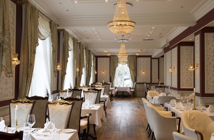 Restaurant på Fleischers Hotel, Voss i Norge