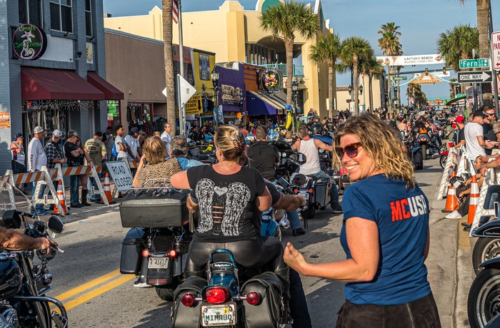 MC-tur Florida Rundt og Daytona - Daytona Bike Week