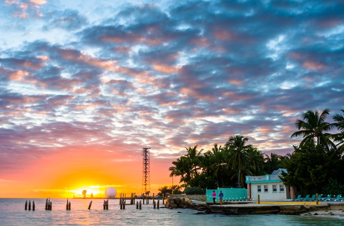Solnedgang fra Key West, Floroda