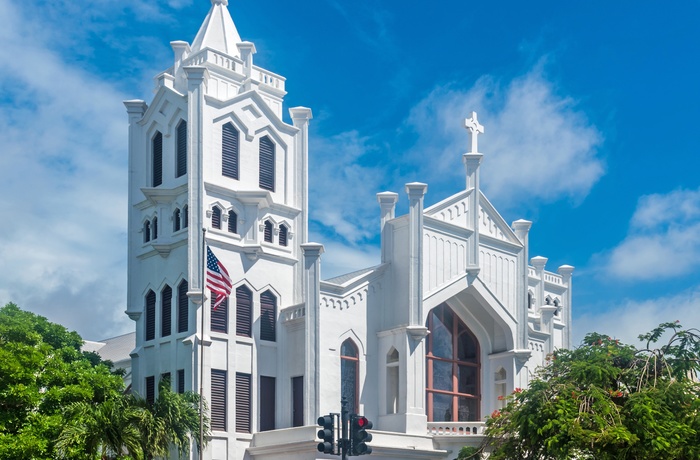 St Pauls kirken på Duval Street i Key West, Florida