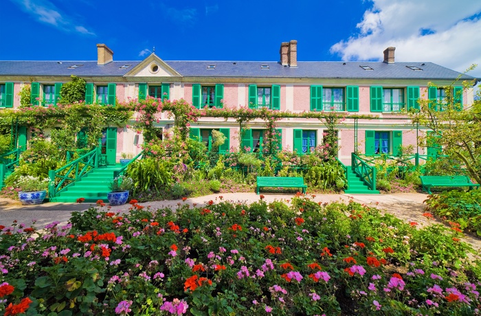 Monets hus og have i Giverny uden for Paris, Frankrig