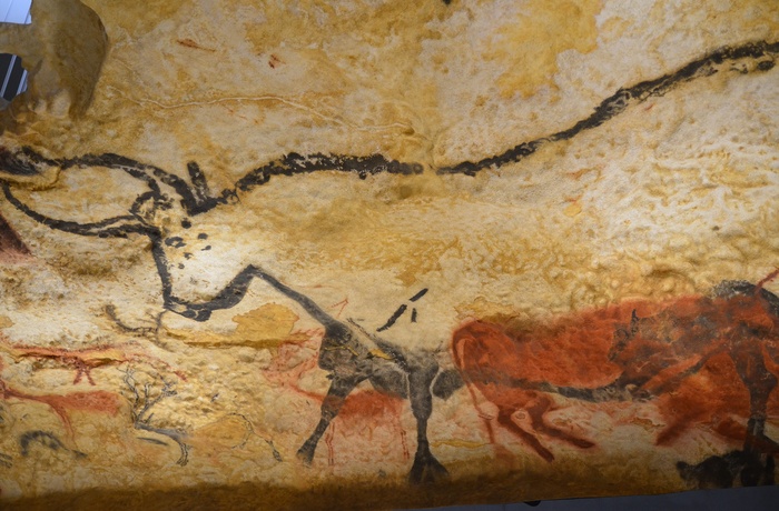 Grotte de Lascaux nær Les Eyzies i Frankrig