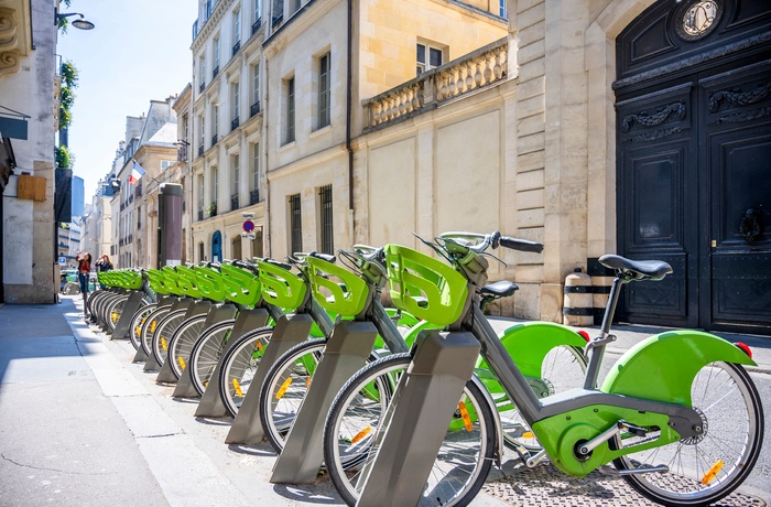 Bycykel i Paris, Frankrig