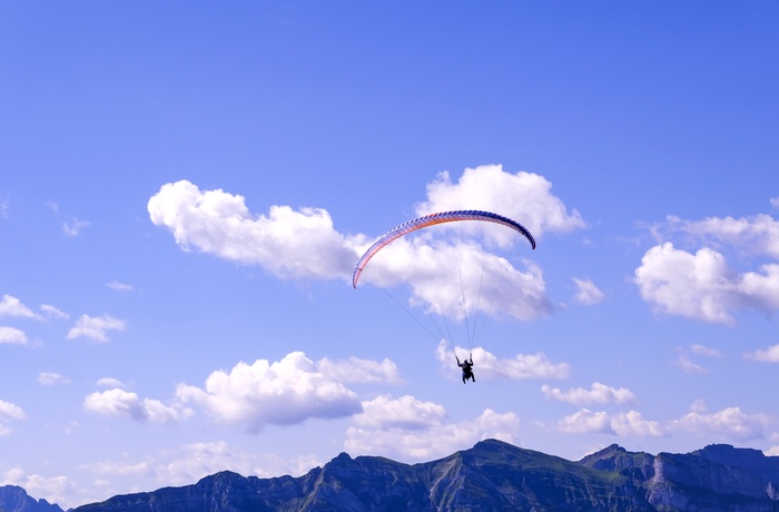 Paragliding i de franske Alper, Frankrig