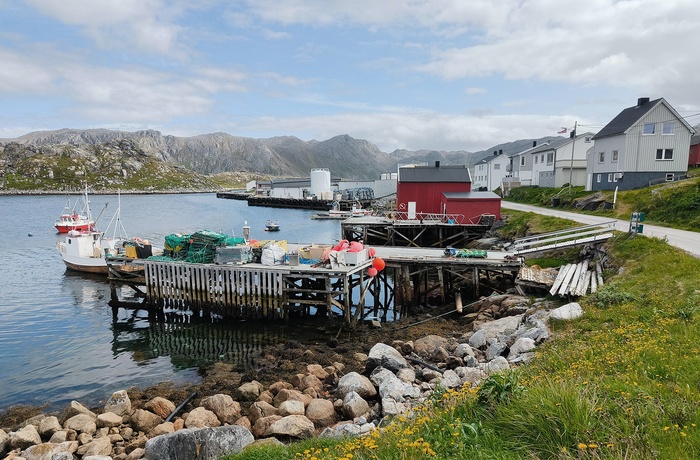 Gjesvær - lille fiskerby i det nordligste Norge