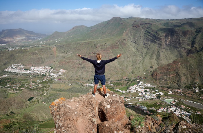 Udsigt fra Tamadaba naturpark - Gran Canaria