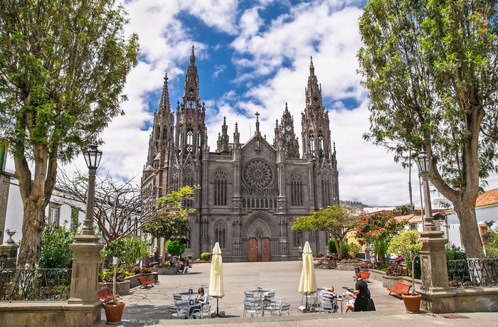 Katedralen i Arucas på Gran Canaria, Spanien