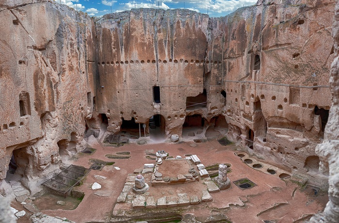 Gumusler kloster nær byen Niğde - Tyrkiet