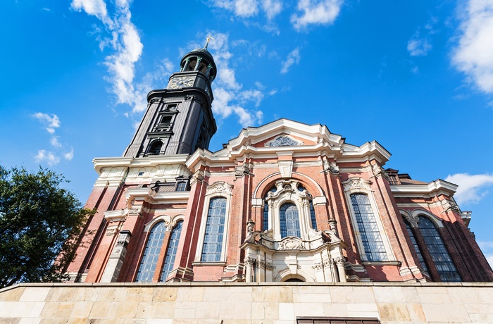 St. Michaelis kirken i Hamburg, Tyskland