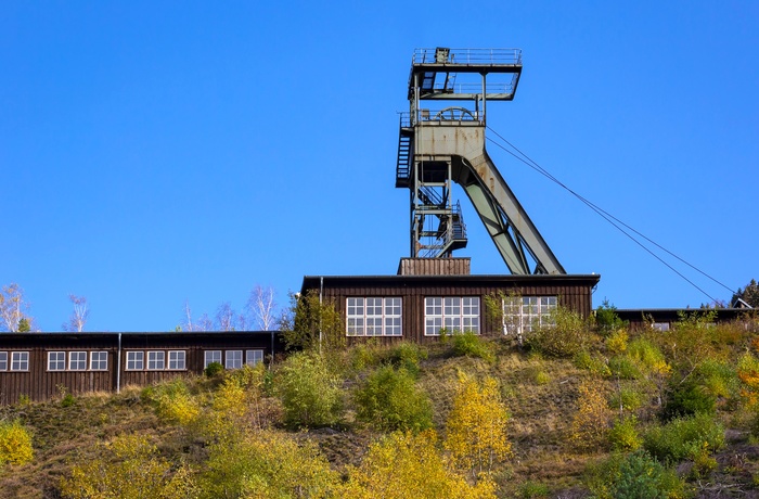 Rammelsberg minen i Goslar, Harzen i Tyskland