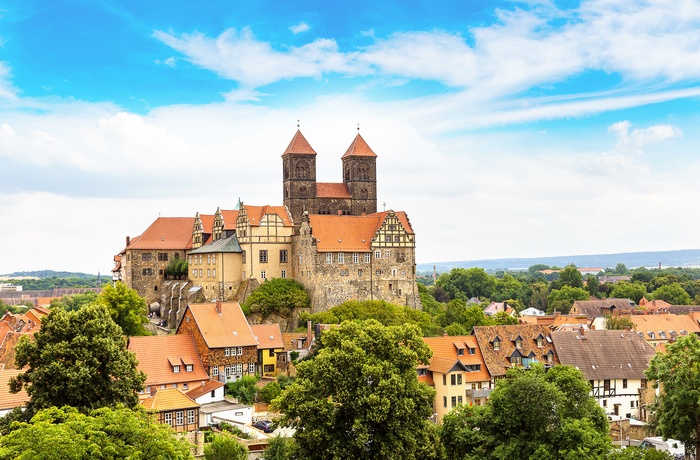 The Castle Hill, Quedlinburg, Harzen