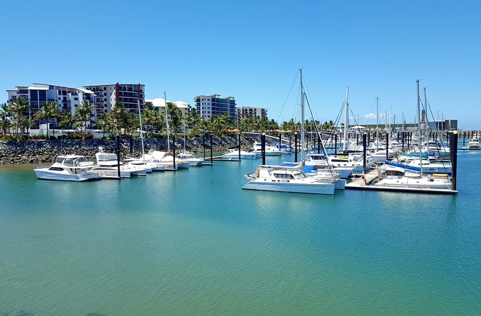 Havnen i Mackay i Queensland - Australien