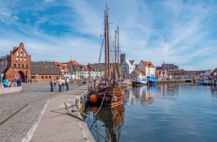 Havnen i Wismar - Tyskland