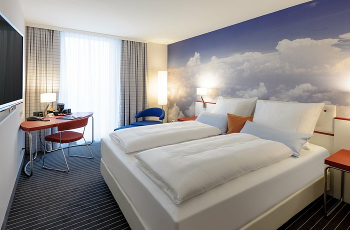 Hey Lou Hotel Friedrichshafen - Standard kingsize dobbeltværelse