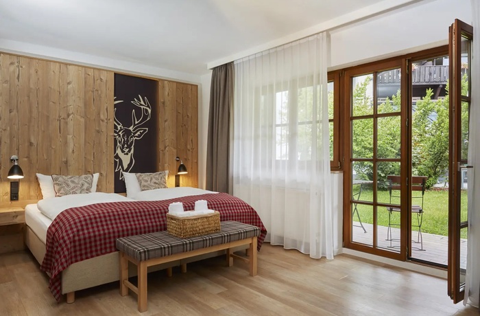 Hyperion Hotel Garmisch Partenkirchen i Sydtyskland - Dobbeltværelse