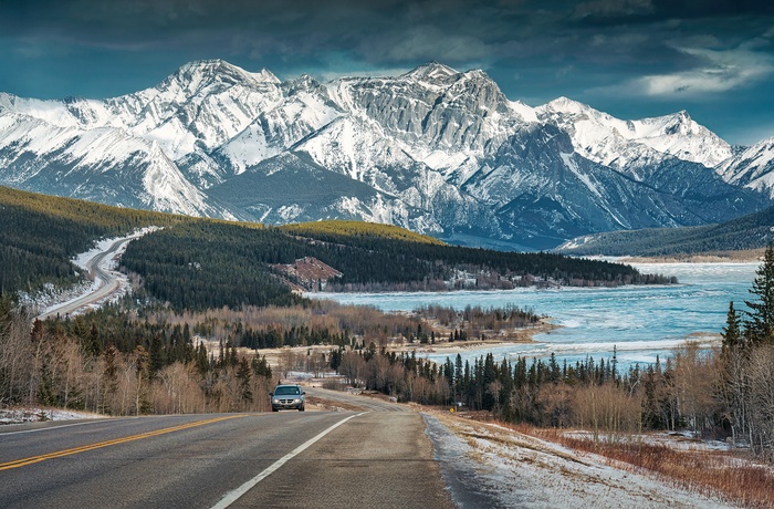 Icefields Parkway i Alberta - Canada