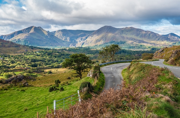 Ruten Ring of Kerry gennem skukke landskaber - Irland