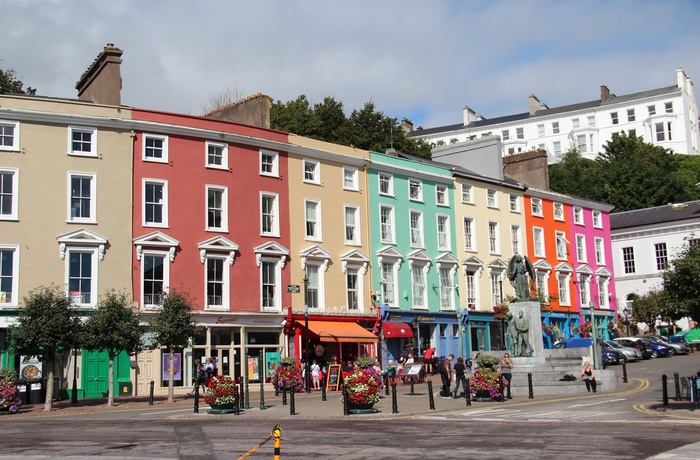 Irland, Cobh - torvet ved havnen