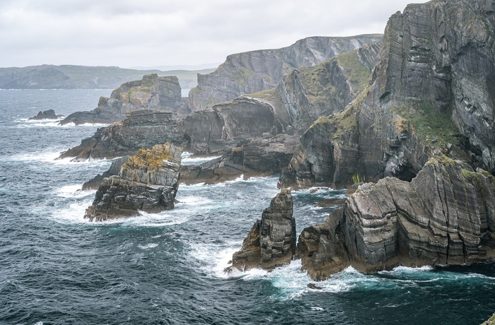 Irland, County Cork - den barske kyst ved Mizen Head