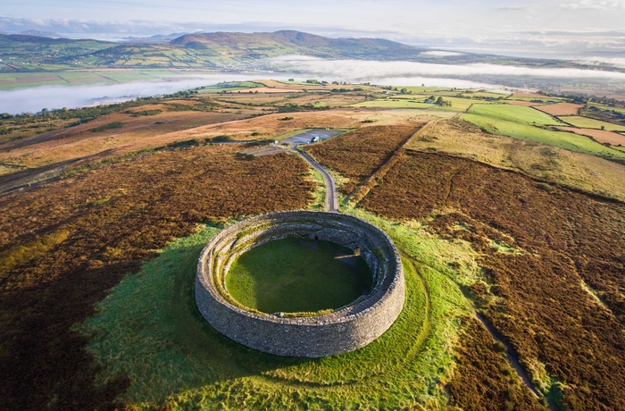 Irland, County Donegal, Burt - udsigt fra An Grianan of Aileach (Foto - Tourism Ireland)