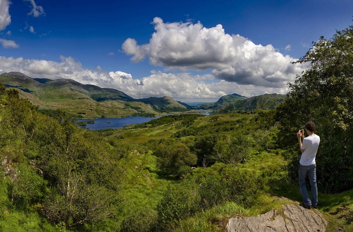 Irland, Ring of Kerry, Ladies View, Killarney National Park
