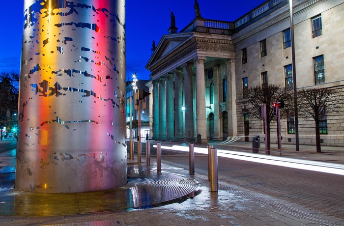 The Spire og postkontoret i Dublin, Irland