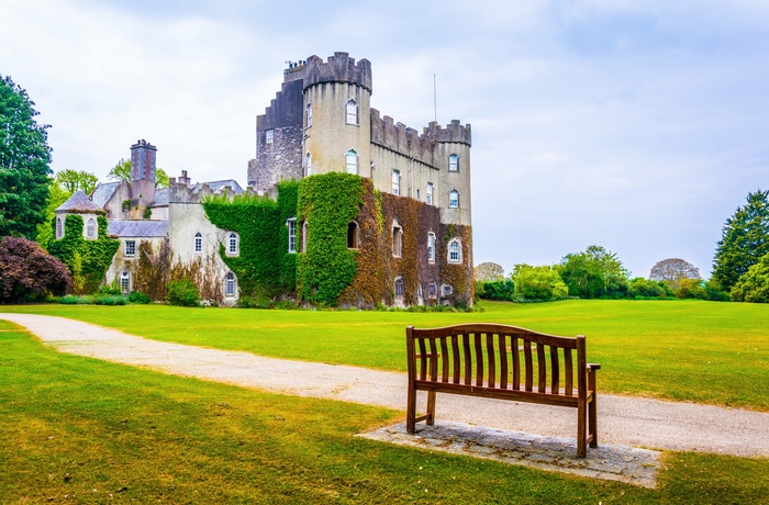 Malahide Castle nord for Dublin i Irland