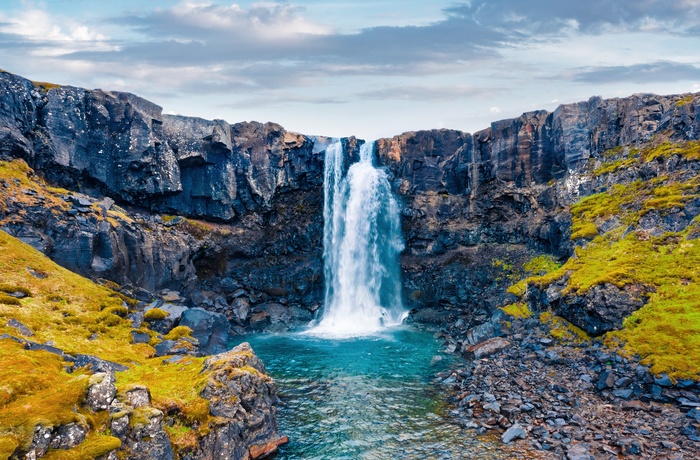 Gufufoss vandfaldet - Island