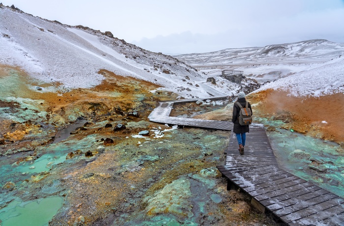 Seltun - geometrisk område i Island
