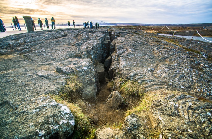 Thingvellir nationalpark i Island