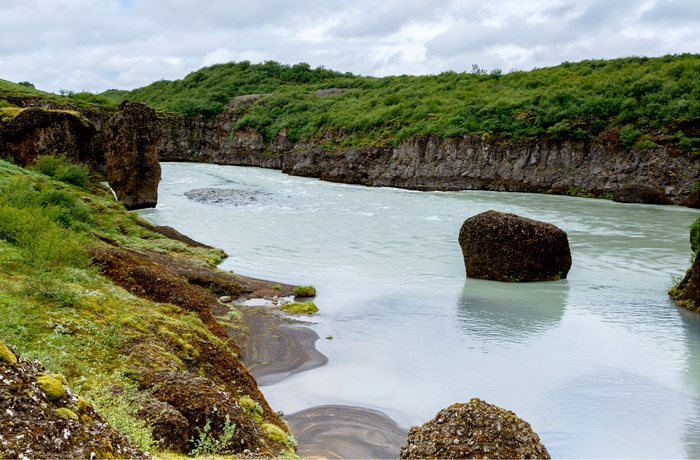 Bruarhlod kløft, en skjult perle på den gyldne cirkel, Reykjavik Island