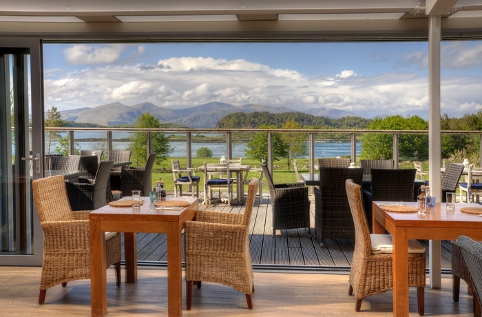 Isle of Eriska Luxury Hotel - terrasse