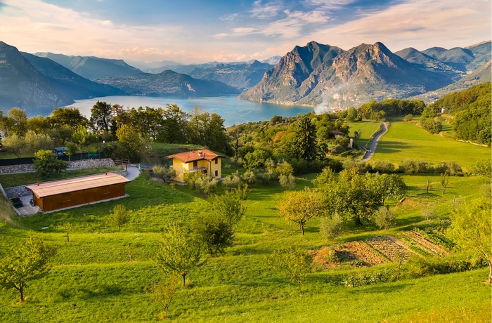 Den smukke Lago d'Iseo