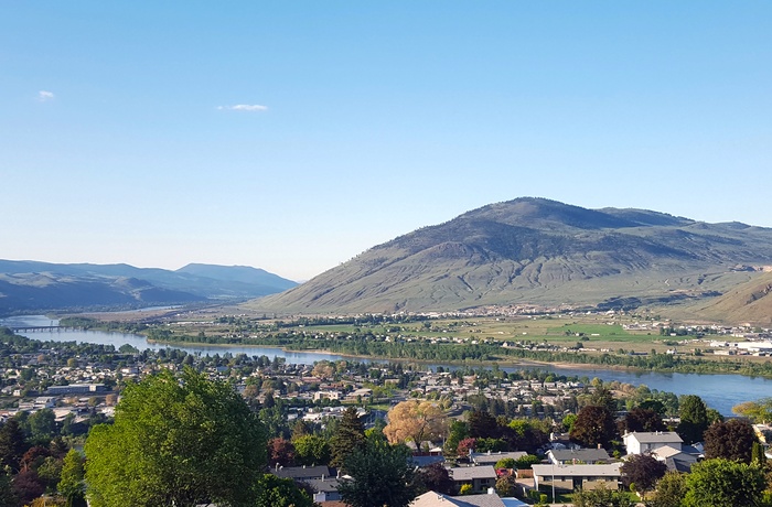 Panoramaudsigt over Kamloops