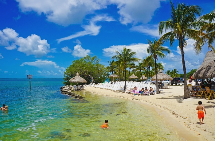 Sandstrand på Key Largo - Florida The Keys - USA