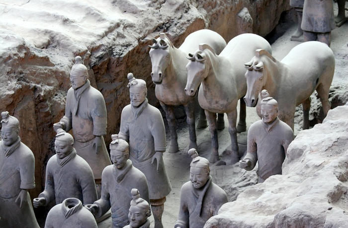 Terracottasoldaterne i Xi'an, Kina